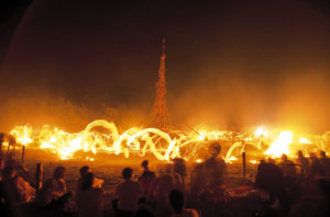 向田の火祭り