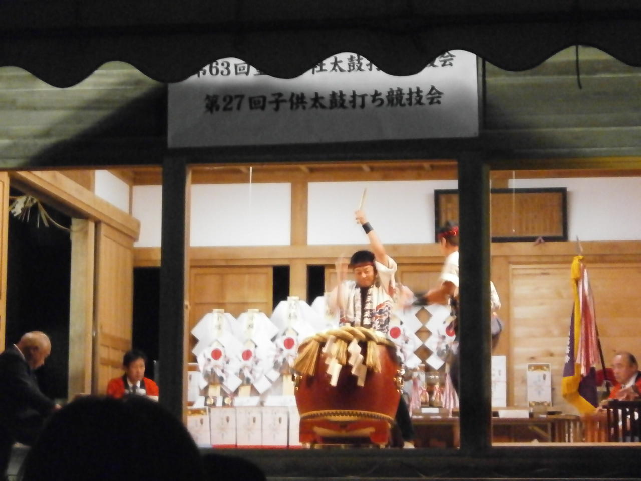 重蔵神社太鼓打ち競技大会2013